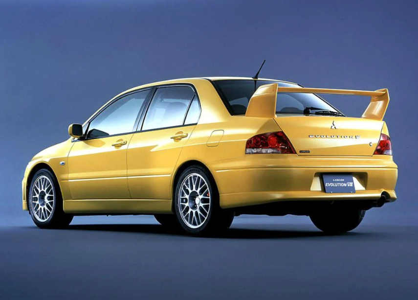 Cola Mitsubishi Evo 7