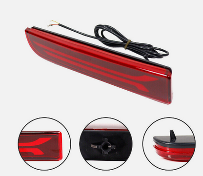 Reflectores traseros doble línea secuenciales, Mitsubishi Lancer 2008-2017