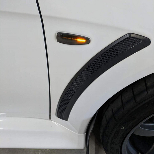 Reflectores de guardabarro ahumados secuenciales para Mitsubishi Lancer 2008-2017
