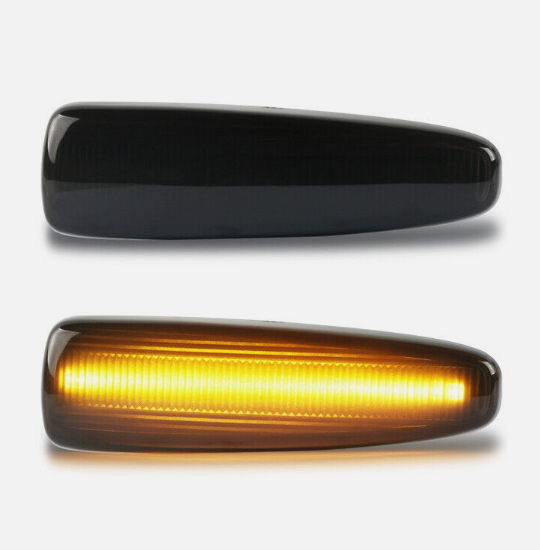Reflectores de guardabarro ahumados secuenciales para Mitsubishi Lancer 2008-2017