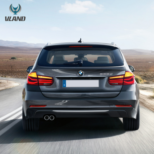 Focos traseros VLAND para BMW SERIE 3 F30 6ta Gen con secuenciales ámbar 2012-2019