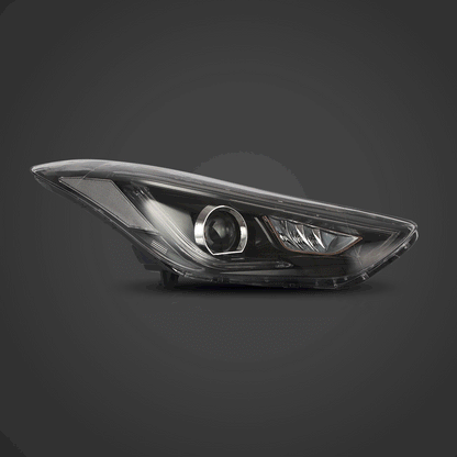 Focos delanteros VLAND con doble proyección y demon eye para Hyundai Elantra 2011-2015