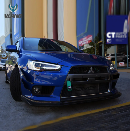 Focos delanteros VLAND demon eye, Mitsubishi Lancer 2008-2017