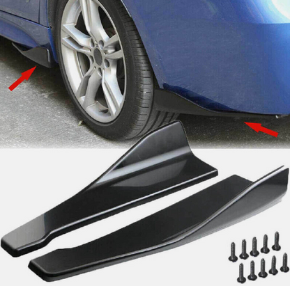 Extensiones de bumper trasero